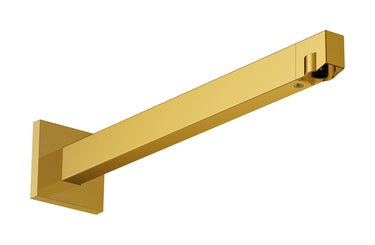 hansgrohe bruserbøjning E 39 cm 1/2" poleret guld-optik PVD - 1