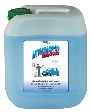 Autoshampoo med voks 10 liter - 1