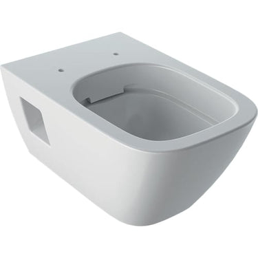 Geberit Renova Plan væghængt toiletskål hvid porcelæn KeraTect - 1