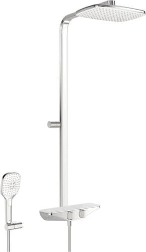 Oras Esteta Rain termostat med hoved-/håndbruser krom - 1