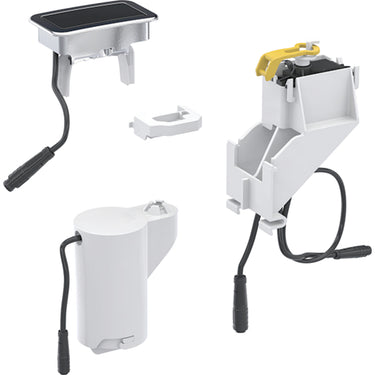 Ifö Spira sensor kit 395 x 360 x 110 mm m/batteri hvid plast - 1