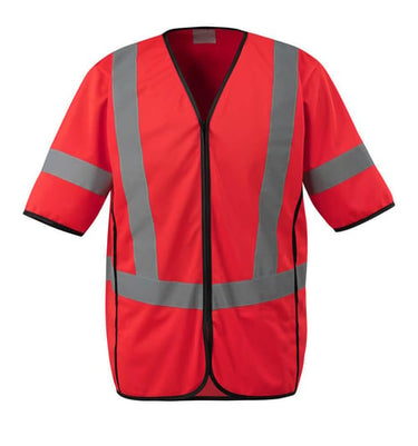 Mascot trafikvest 50216 HiViz rød str 4XL - 1