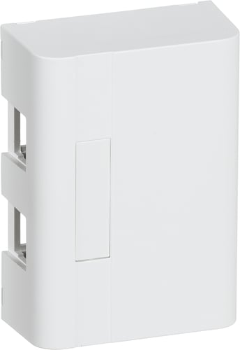 LK FUGA SOFTLINE montageboks for 2x Actassi RJ45 1,5 modul hvid - 1