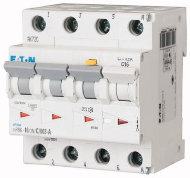 Kombiafbryder 16A 3P+N C 300mA 4M 6KA (PFI type A)) - 1