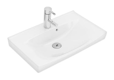 Ifö Spira håndvask 60cm hvid compact til bæringer - 1