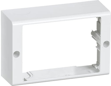 CLIC'LINE monteringsbox dobbelt hvid - 1
