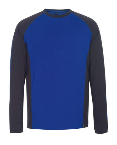 T-shirt Bielefeld Langærmet kobolt/marine XS - 1