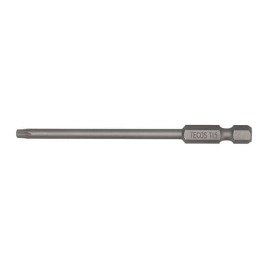 Tecos bit 1/4" TX15 90mm 3 stk - 1