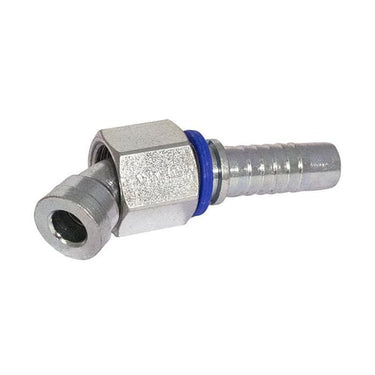 Indstik 45° 9/16" - 18 ORFS omløber 1/4" slange - 1