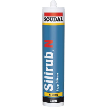 Silirub N Byggesilicone Grå 310ML - 1