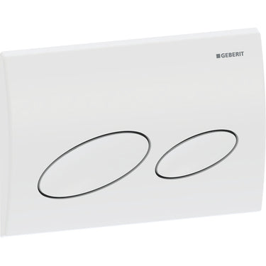 Geberit Kappa20 betjeningsplade Alpin-hvid - 1