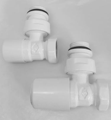 KRISS Skandi First Manuel 1/2" V/L ventilsæt hvid - 1