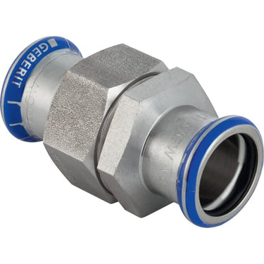 Geberit Mapress rf union med omløber i kromnikkelst: d=18mm G=3/4" - 1