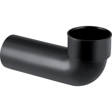 Geberit PEH afløbsbøjning 88,5° 90mm t/gulvtoilet sort - 1