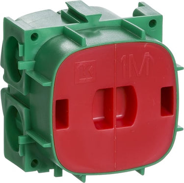 FUGA dåse for indmuring grøn 1 modul 49 mm dybde - 1