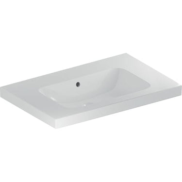 Geberit iCon Light håndvask 750 x 480 mm hvid porcelæn KeraTect - 1