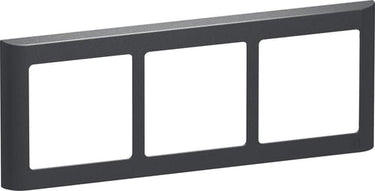 LK FUGA SOFT designramme 3 modul vandret koksgrå - 1
