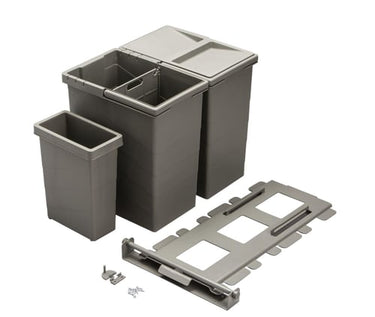 Affaldssorterings system - Svingbar med flere spande - 1