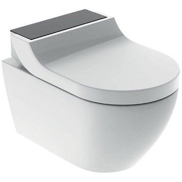 Geberit AquaClean Tuma Comfort douchetoilet sort glas - 1