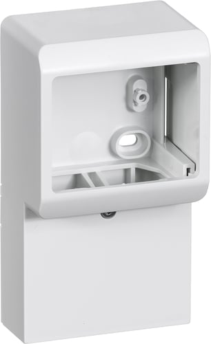 OPUS 66 panelunderlag kombi 1 modul 42 mm højt hvid - 1