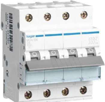 Automatsikring 3P+N 16A C kar - 1