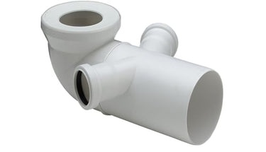 Viega tilslutningsbøjning 90° Ø110/155 x 50 mm - 1