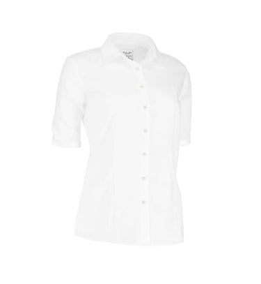 Seven Seas fine twill modern s/s dame S721 hvid str 2XL - 1