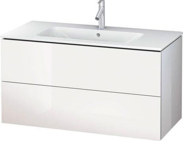 Duravit L-Cube vaskeskab 102 x 48 cm hvid højglans - 1