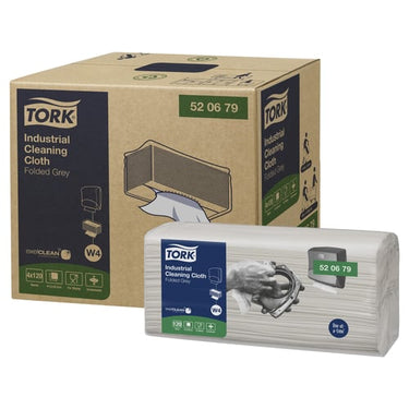 Tork W4 Aftørringsklud Industri 4 pk a 120 stk - 1