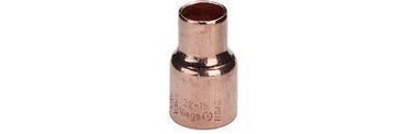 Viega reduktionsmuffe 12 x 10 mm kobber - 1