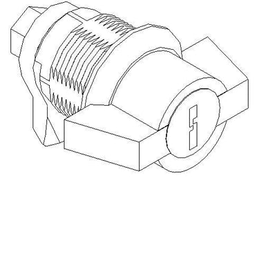 Tabula lukketøj med cylinderlås front - 1