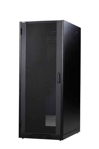 OPTIO serverrack 800x2000x1200 med perforeretdør i front og bag 42HE - 1