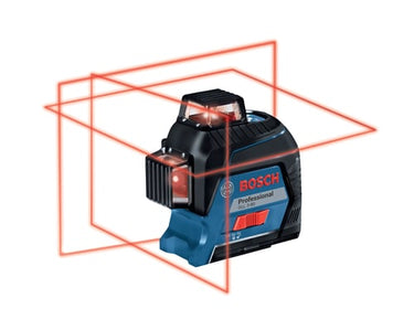 Blå Bosch cirkellaser gll 3-80 - 1