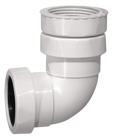 Purus udløbsvinkel med PUM Ø32/40 mm X 11/4"-1 1/2 - 1