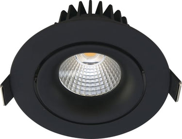 Velia LED Downlight 10,9W 2700K mat sort rund - 1