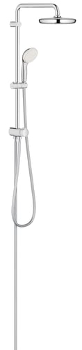 GROHE Tempesta 210 Flex brusesystem med omskifter til væg krom - 1