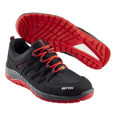 Sko Maddox Black-Red Low 729561 S3 SRC str 38 - 1