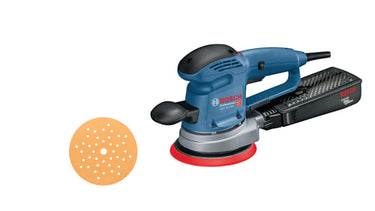Blå Bosch 340W excentersliber GEX 34-150 - 1