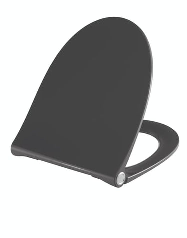 Pressalit Sway Norden 1030 toiletsæde soft close/lift-off sort Polygiene - 1