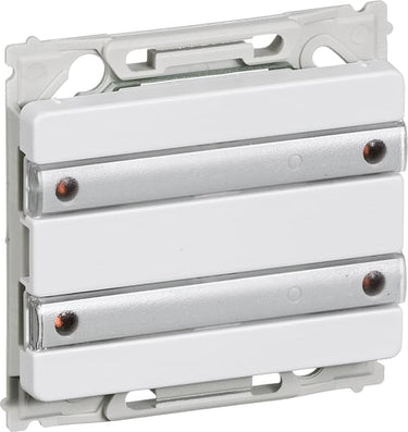 OPUS66 svagstrømstryk 4 connect med 4 LED hvid - 1