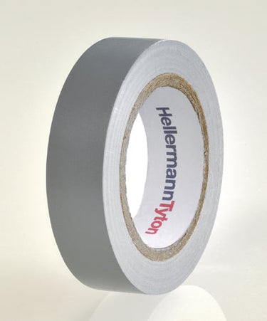 HelaTape-Flex 19mm x 20m Grå 10 ruller - 1