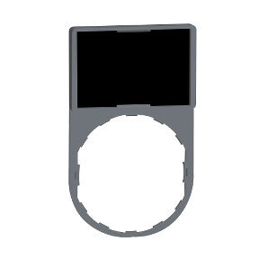 Skilteholder 30x50 mm med skilt 18x27 mm uden tekst ZBY6101 - 1