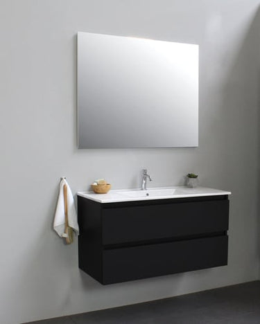 Sanibell Online møbelsæt 100x46cm mat sort usamlet - 1