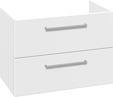 Dansani Lotto vaskeskab m/2 skuffer 57,6 x 80 x 44 cm hvid - 1