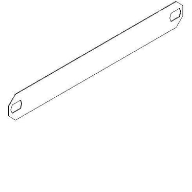Tabula cu-lamel 0,4X25 A L=220 - 1