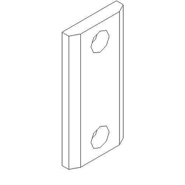 Cu-mellemlæg 5MM 30X10 - 1