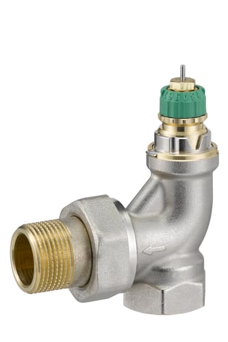Danfoss RA-DV 20 ventilhus vinkelløb - 1