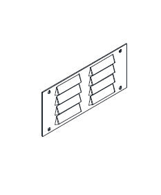 Ventilationsrist 2x1M - 1