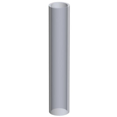 Transparent PVC slange uarmeret 8x12mm 50 m - 1