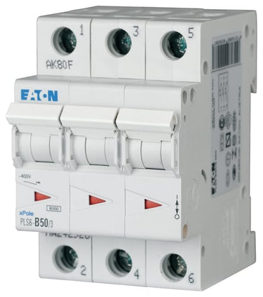 Automatsikring 50A 3P C 3M 10KA - 1
